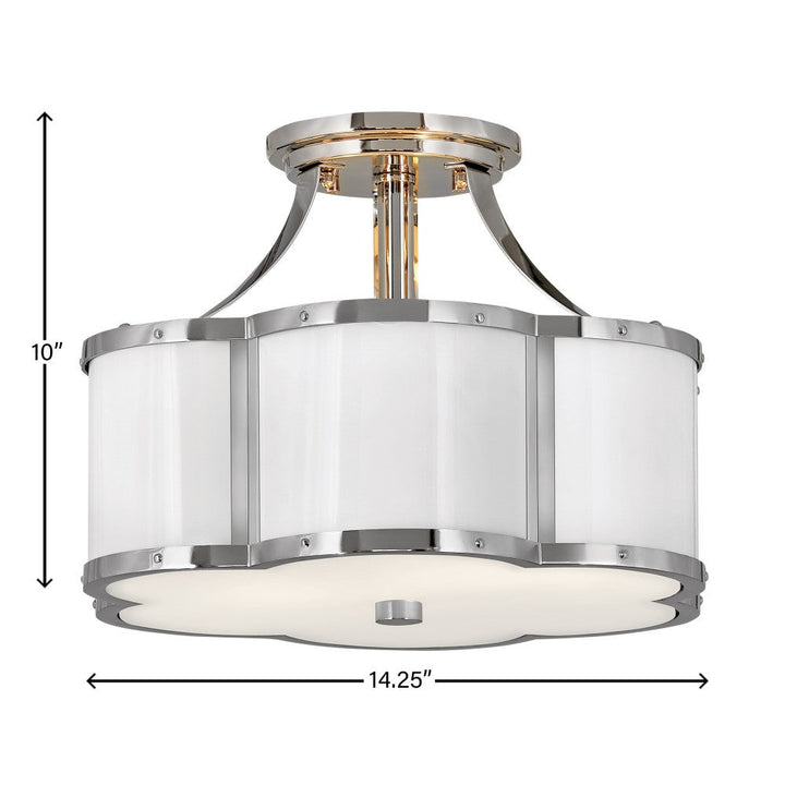 Chance Medium Semi-Flush Mount