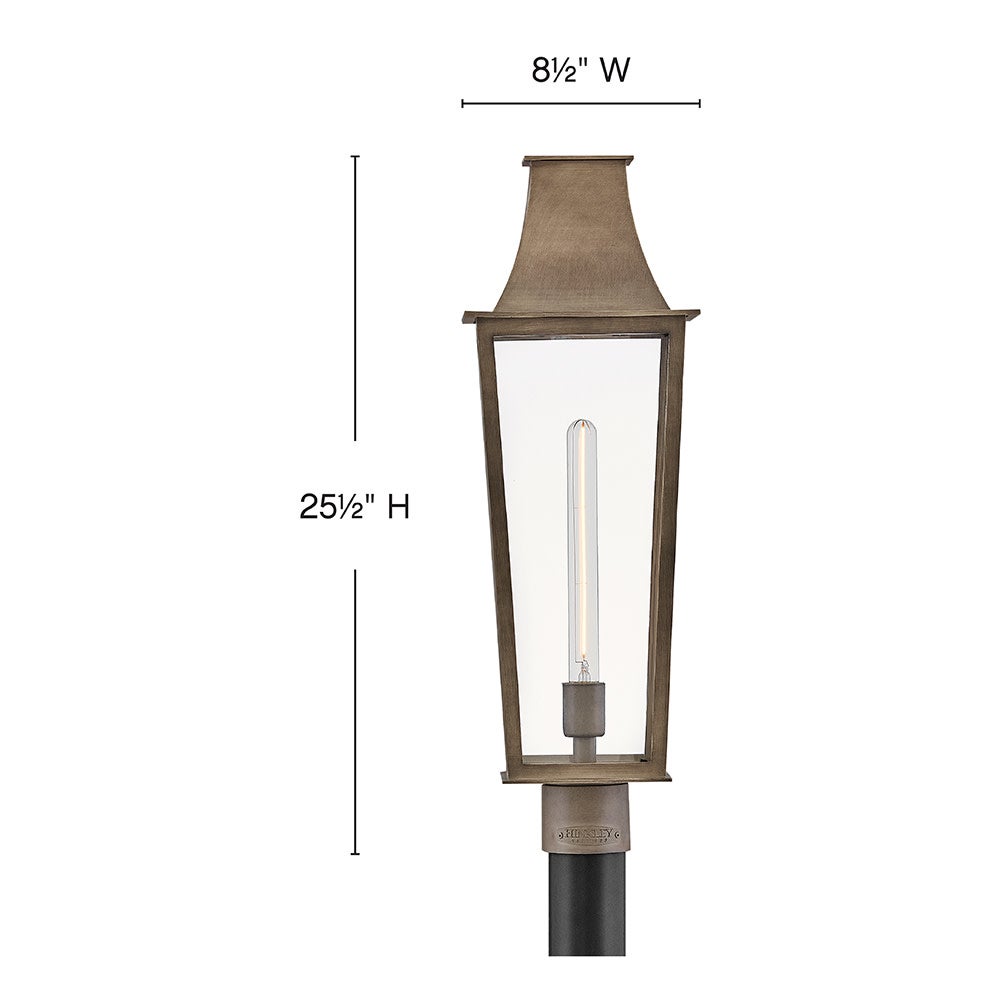 Georgetown Large Post Mount Lantern