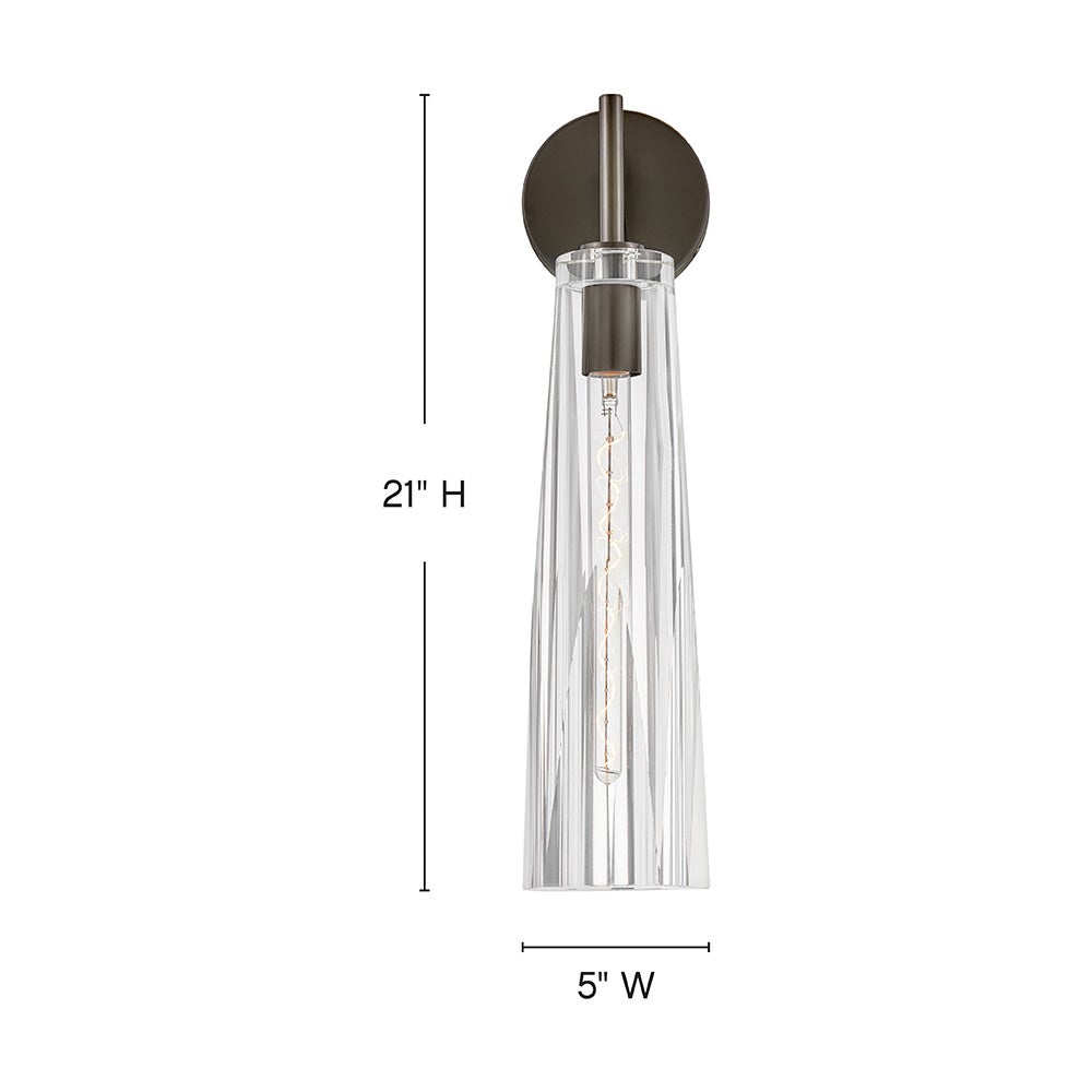 Cosette Large Single Light Sconce