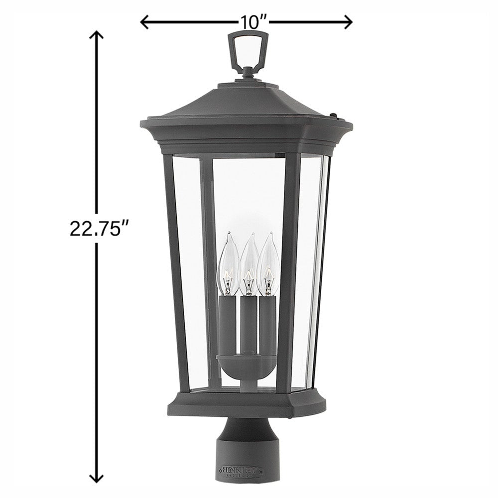 Bromley Medium Post Mount Lantern