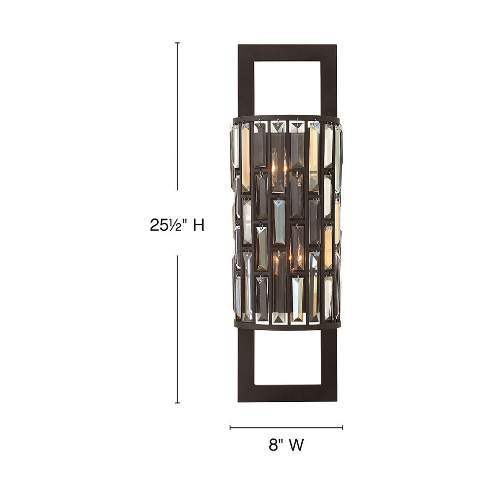 Gemma Large Two Light Sconce