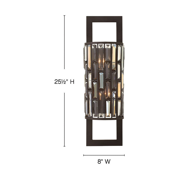 Gemma Large Two Light Sconce