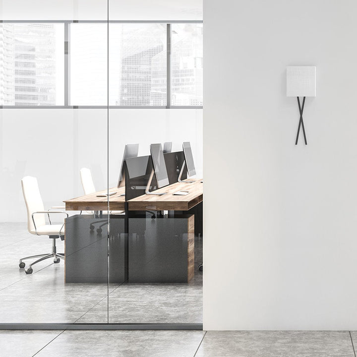Axis Off White Large Single Light Sconce