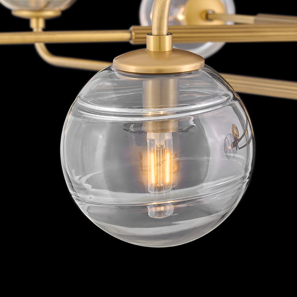 Oberon Large Adjustable Single Tier Chandelier