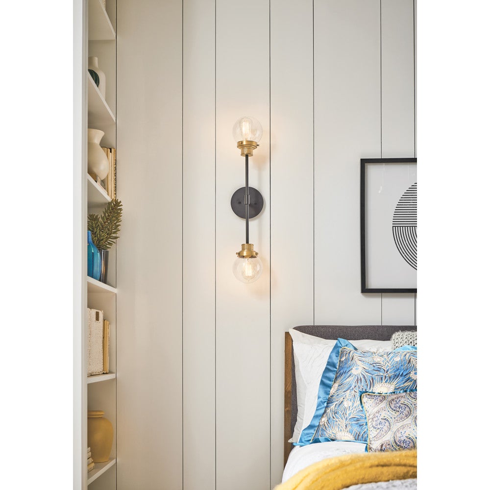 Poppy Large Two Light Sconce