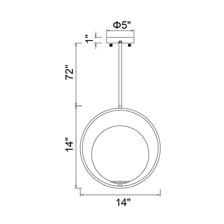 Celeste - 1 Light Pendant
