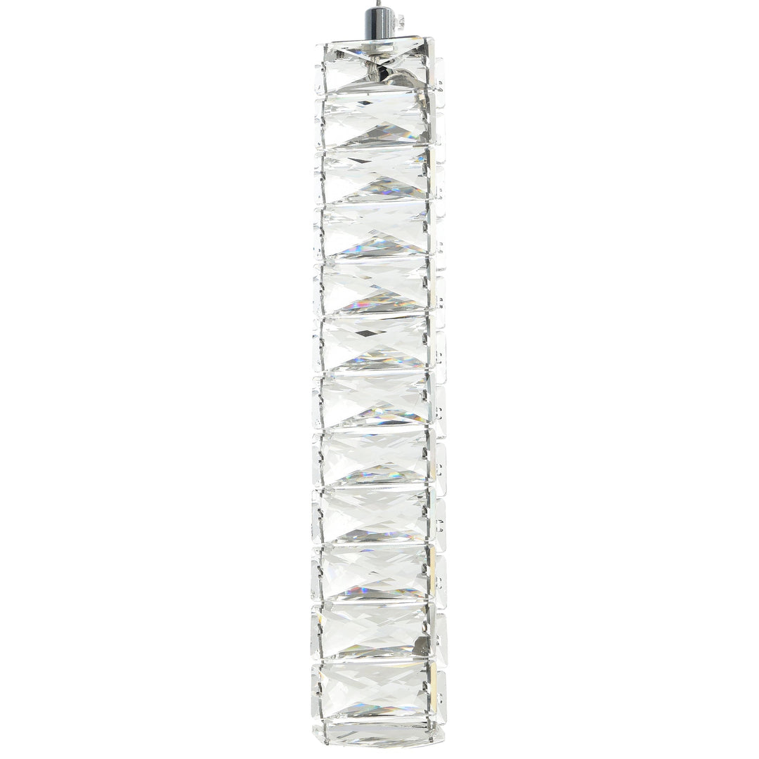 Celina - LED Chandelier with Crystals