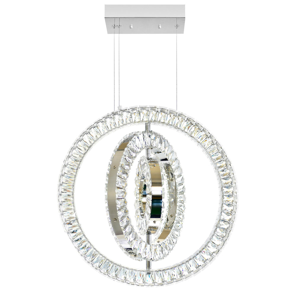 Celina - LED Chandelier with Crystals