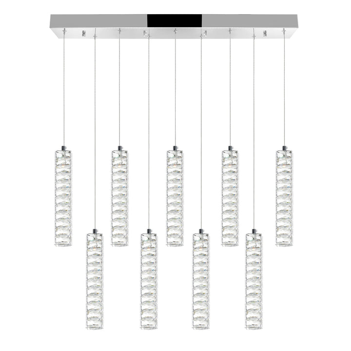 Celina - LED Chandelier with Crystals