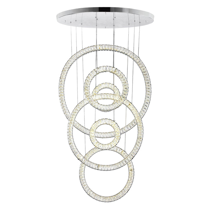 Celina - LED Chandelier with Crystals
