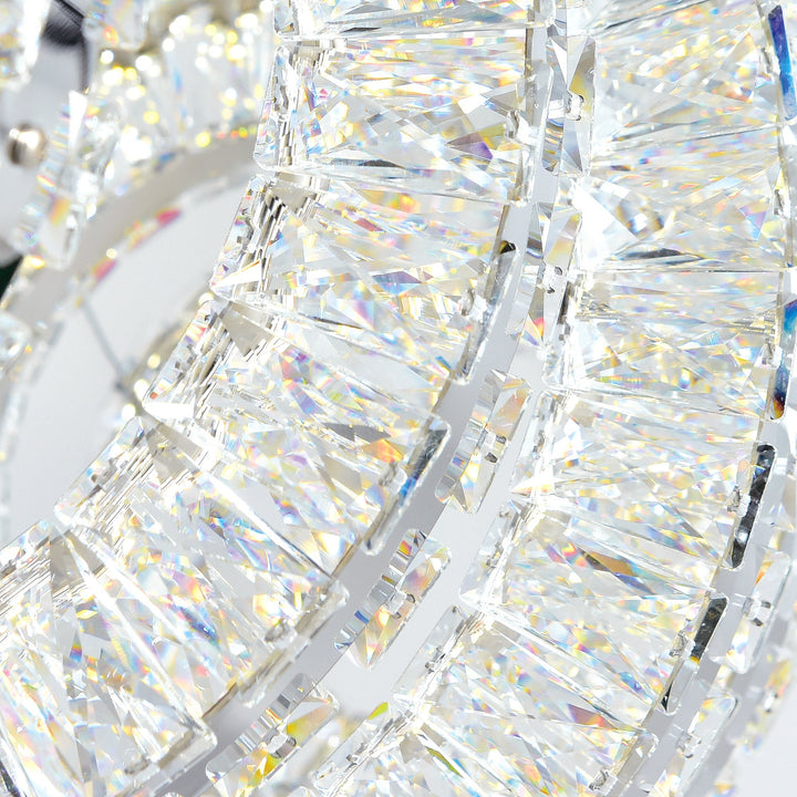 Celina - LED Chandelier with Crystals