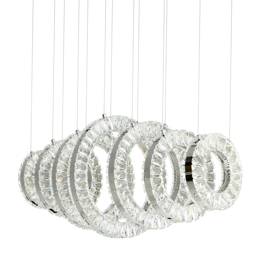 Celina - LED Chandelier with Crystals