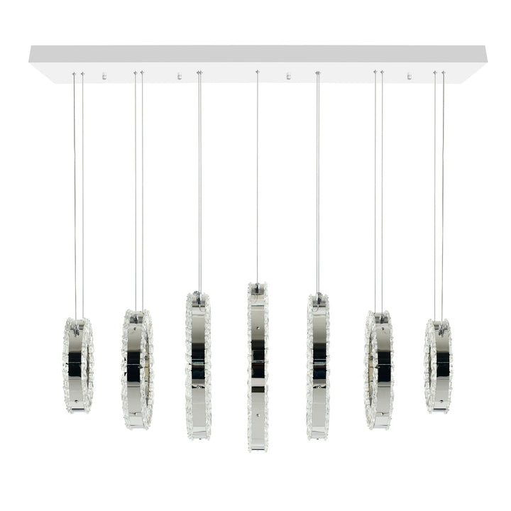 Celina - LED Chandelier with Crystals