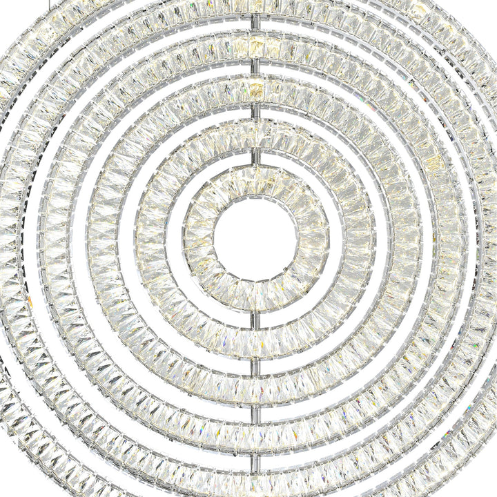Celina - LED Chandelier with Crystals