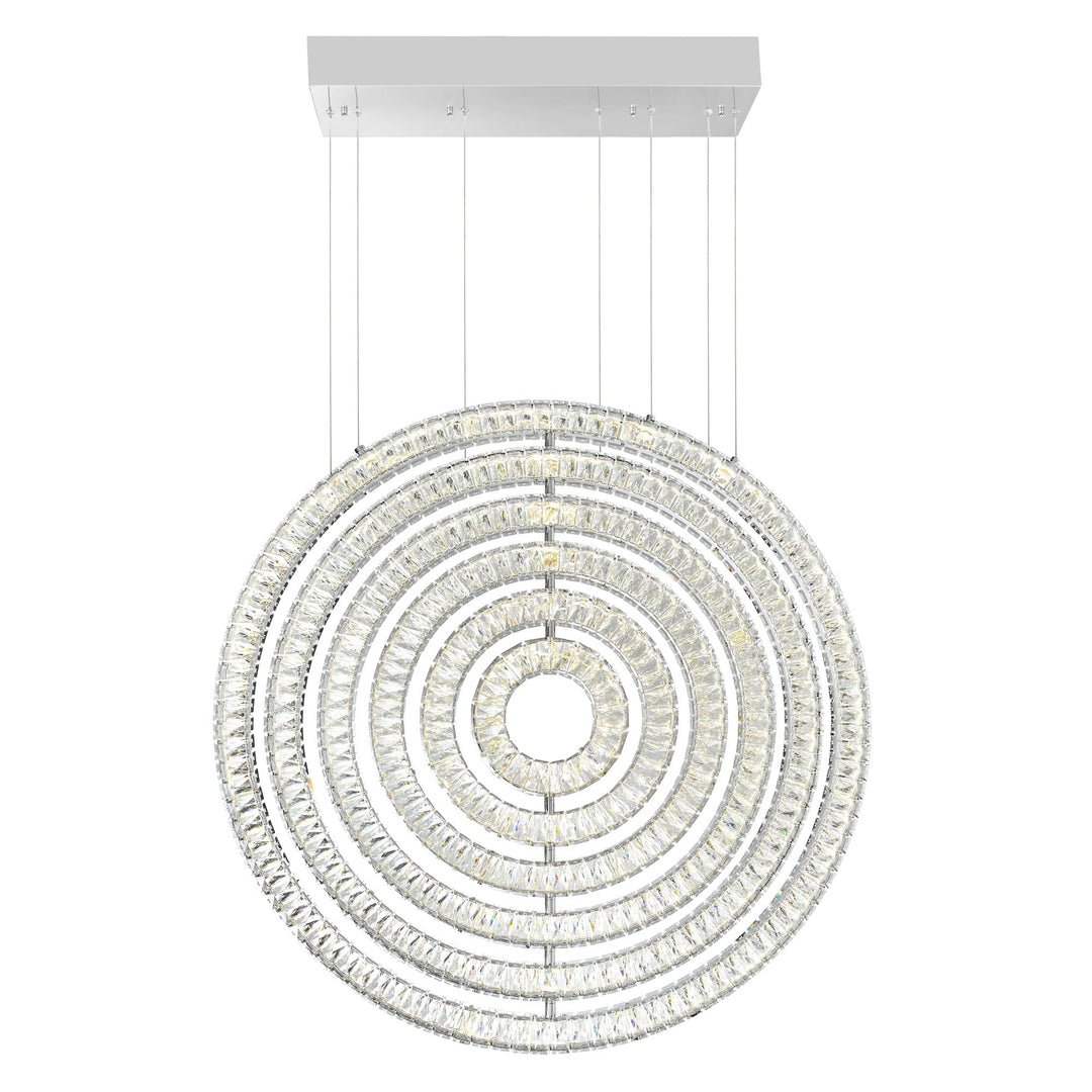Celina - LED Chandelier with Crystals