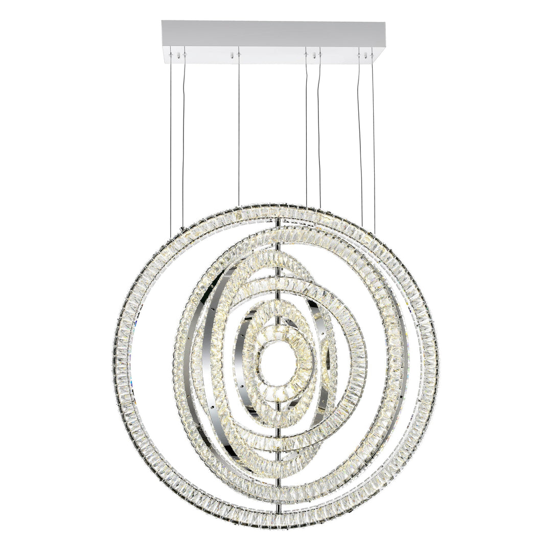 Celina - LED Chandelier with Crystals