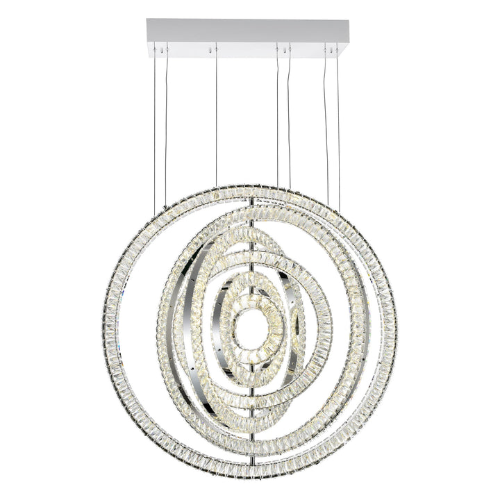 Celina - LED Chandelier with Crystals
