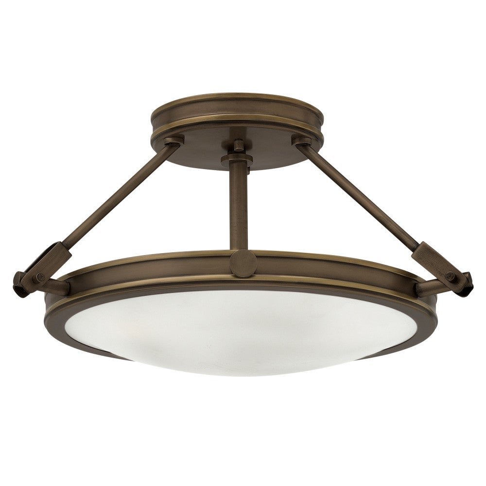 Collier Medium Semi-Flush Mount