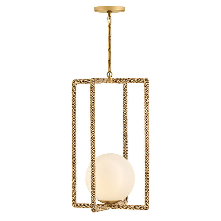 Keona Large Pendant in Deluxe Gold by Hinkley