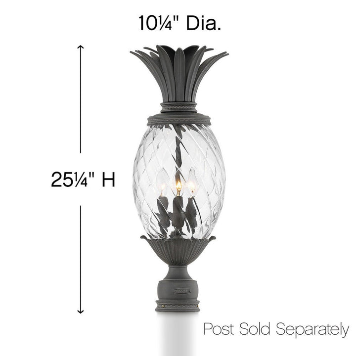 Plantation Post Mount Lantern