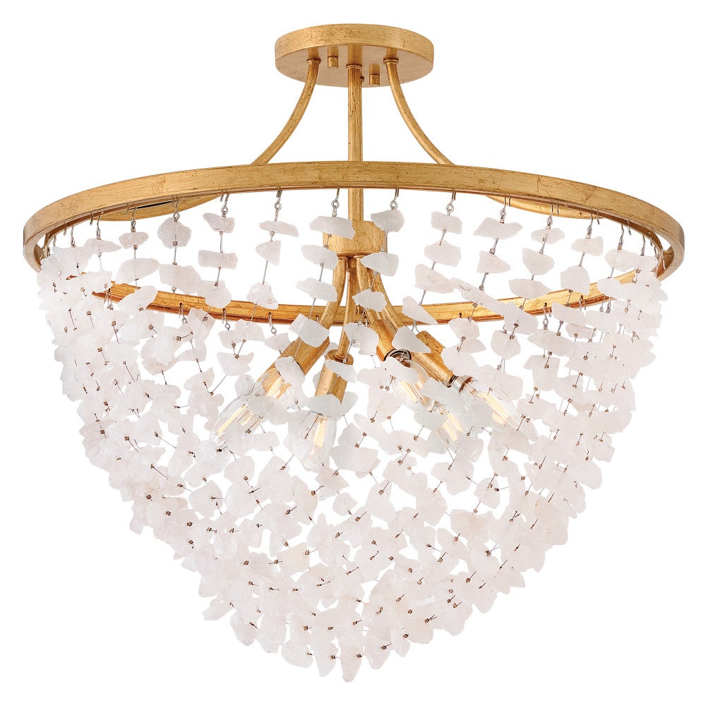 Myra Medium Semi-Flush Mount