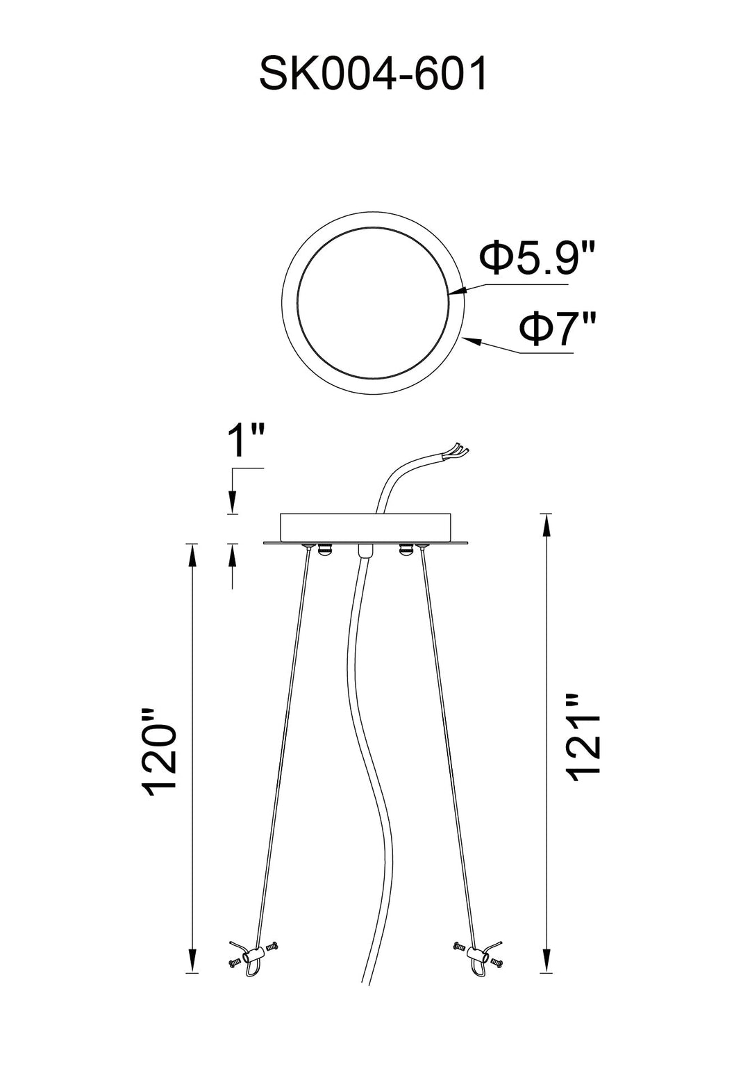 Round Suspension Kit