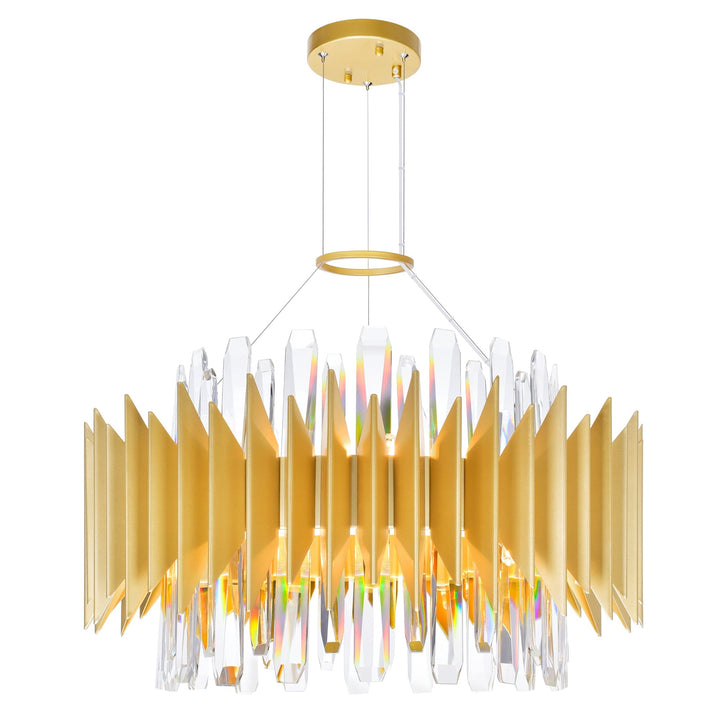 Cityscape - Chandelier with Crystals