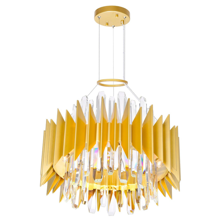 Cityscape - Chandelier with Crystals