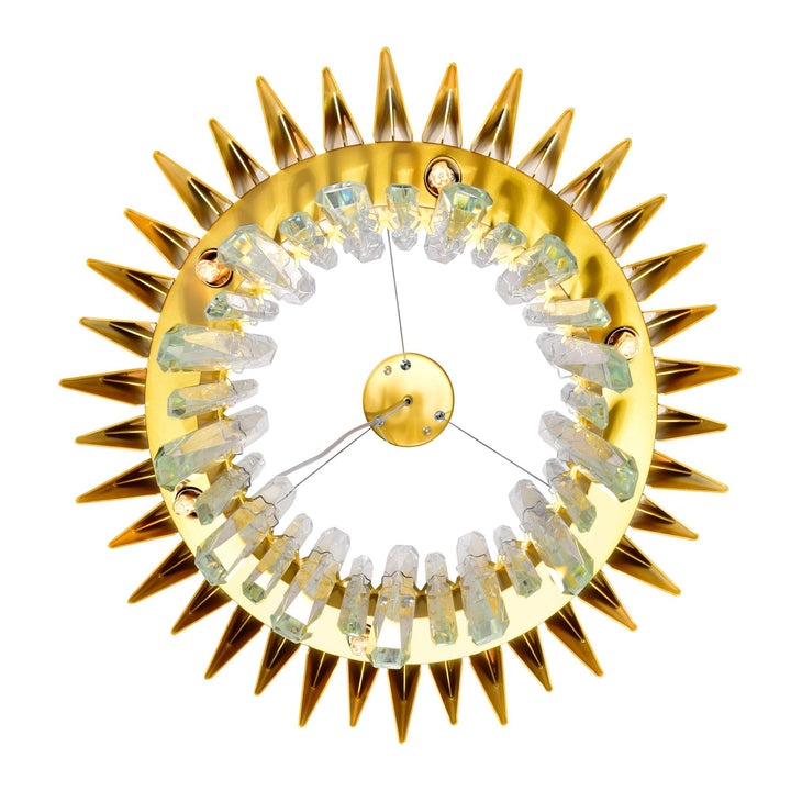 Cityscape - Chandelier with Crystals