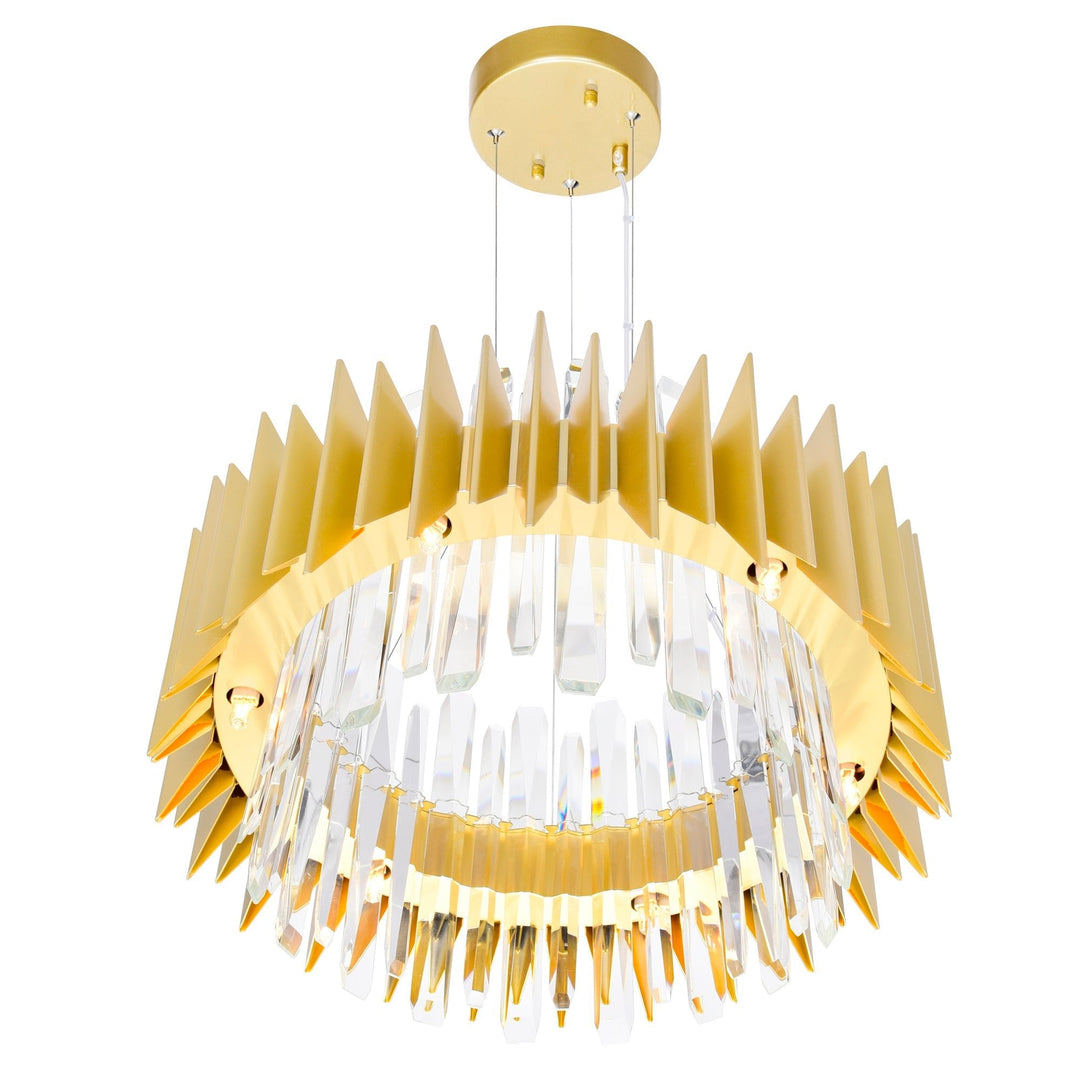 Cityscape - Chandelier with Crystals