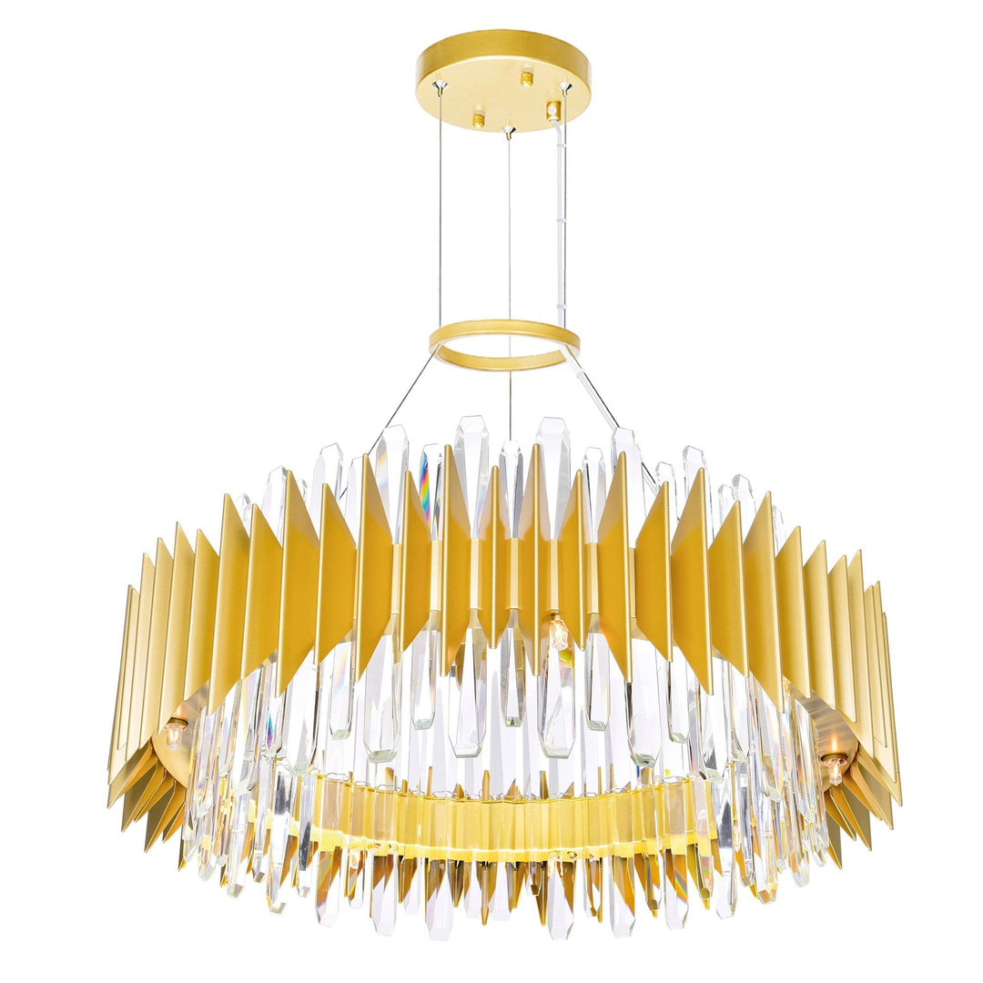 Cityscape - Chandelier with Crystals