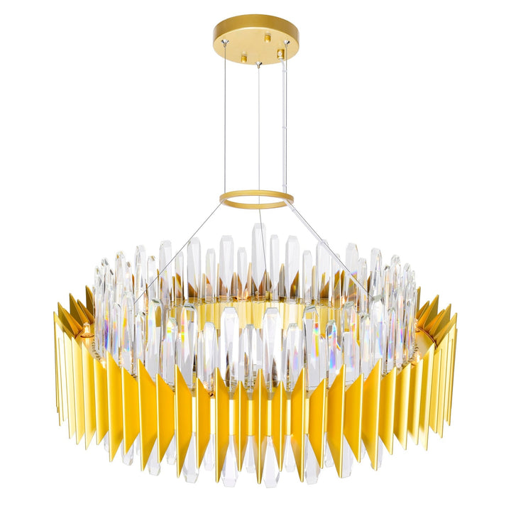 Cityscape - Chandelier with Crystals