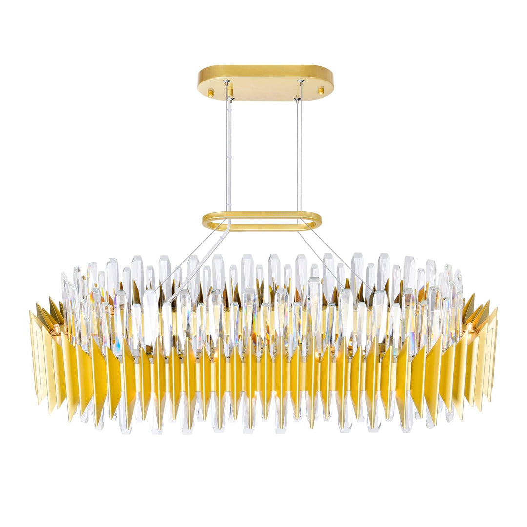 Cityscape - Chandelier with Crystals