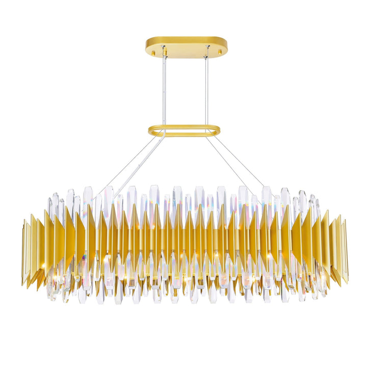 Cityscape - Chandelier with Crystals