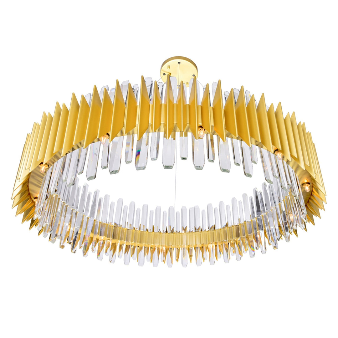 Cityscape - Chandelier with Crystals