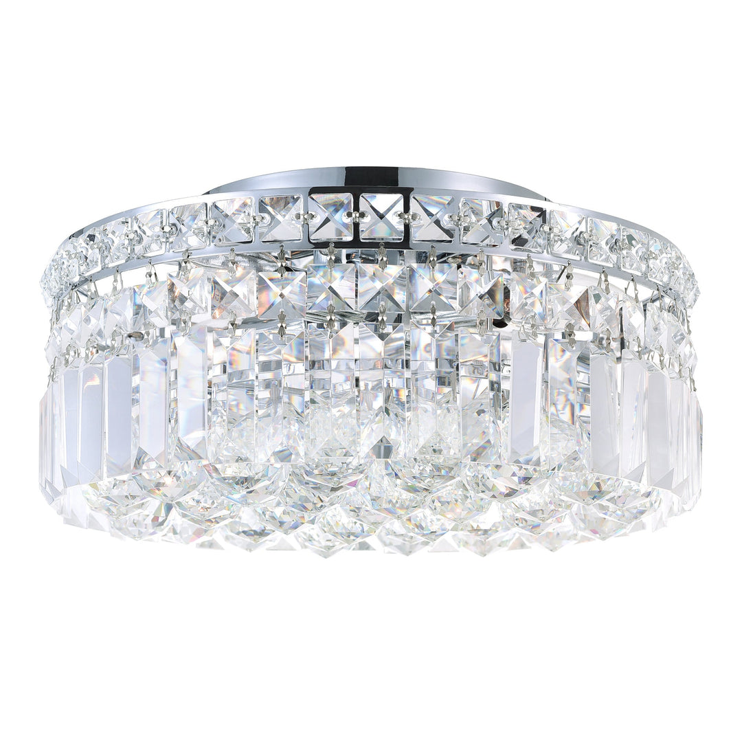 Colosseum - Flush Mount with Crystals