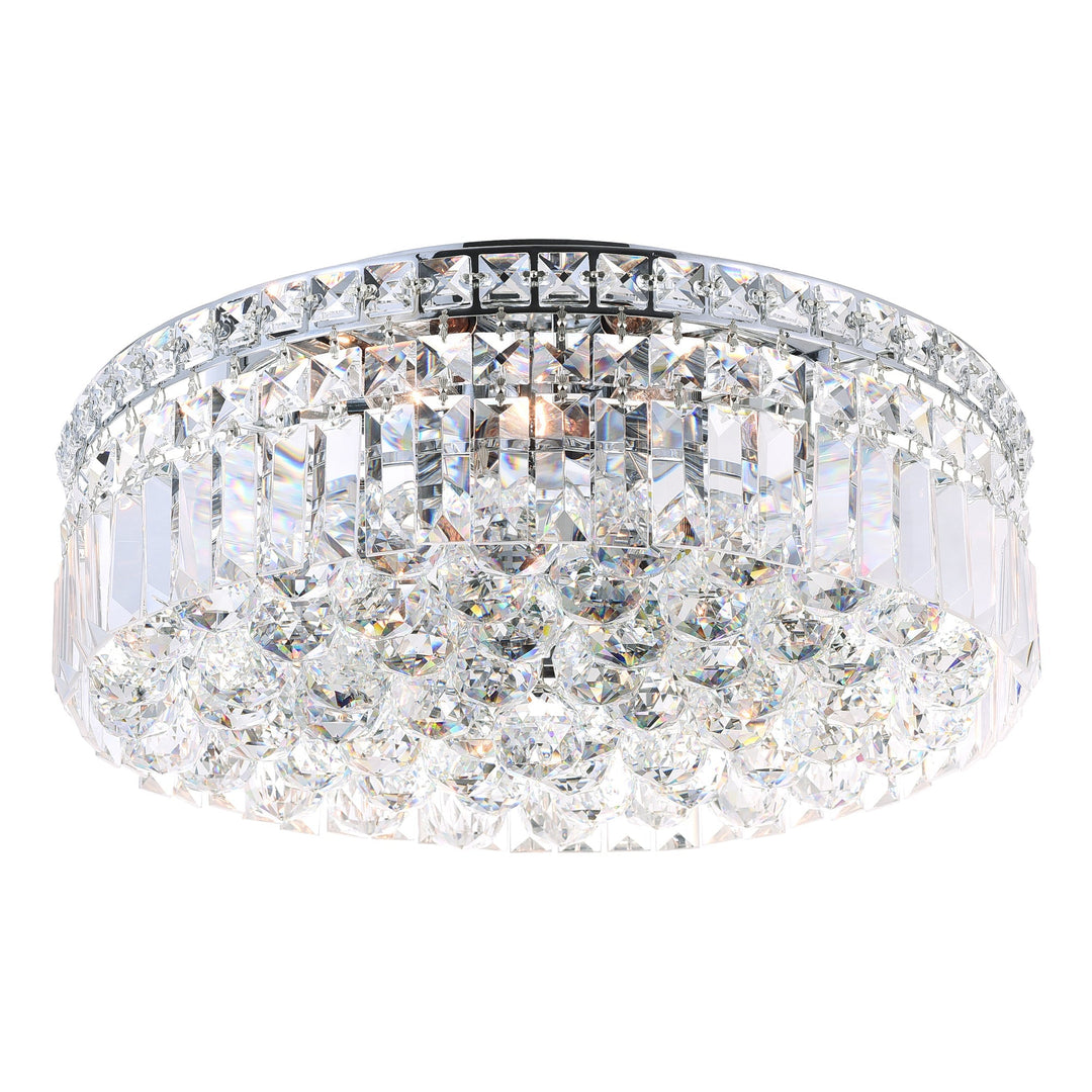 Colosseum - Flush Mount with Crystals