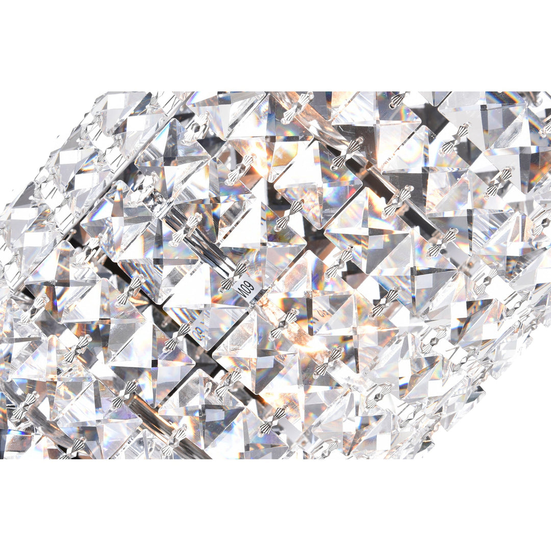 Colosseum - Wall Sconce with Crystals