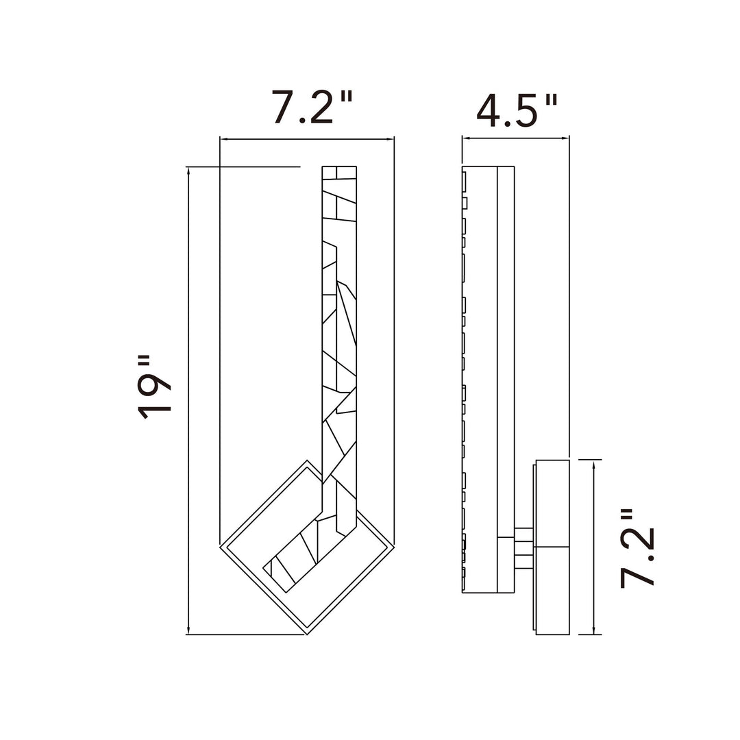 Contour - LED Outdoor Wall Light