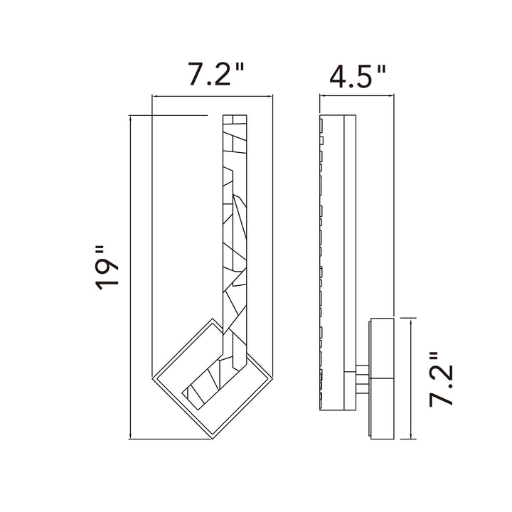 Contour - LED Outdoor Wall Light