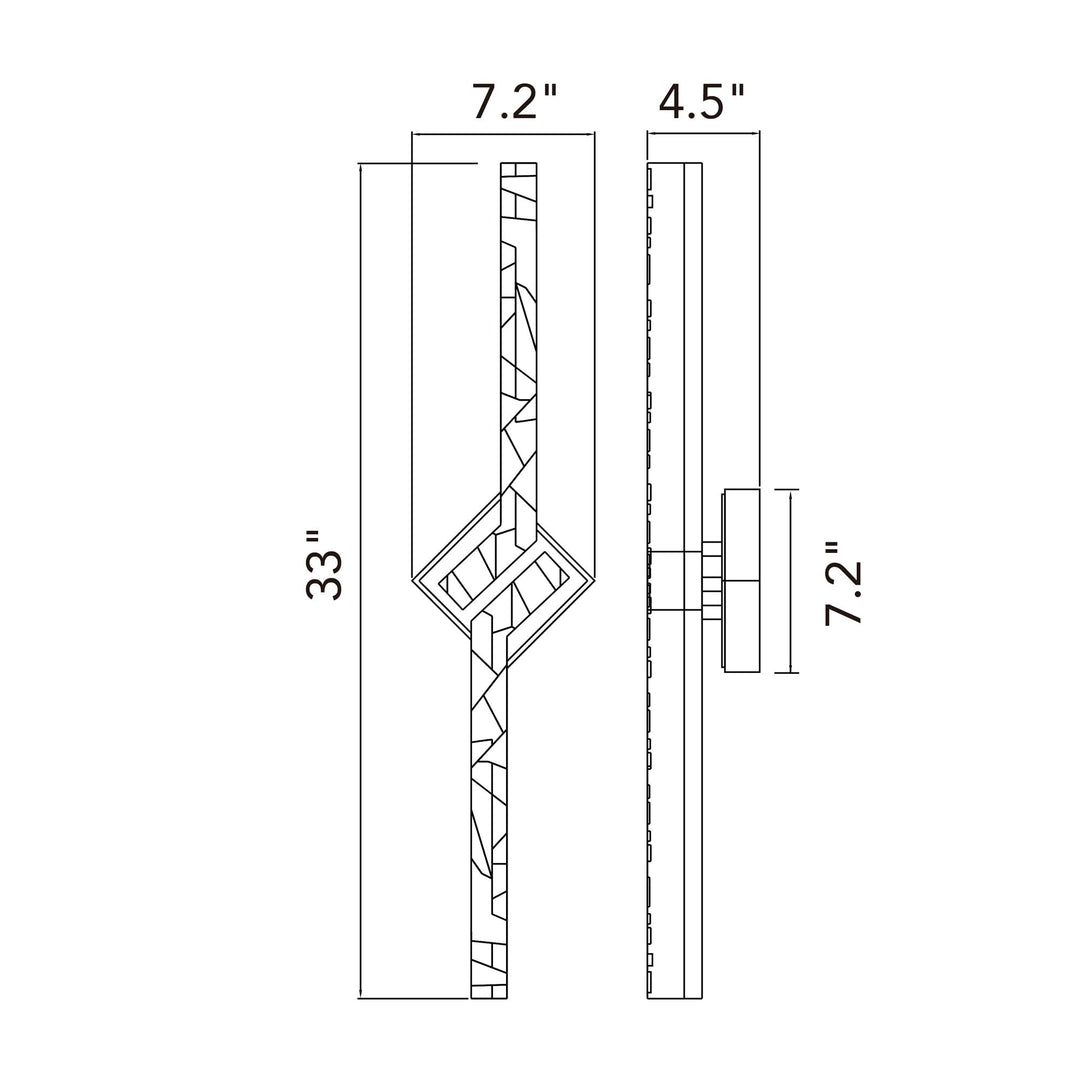 Contour - LED Outdoor Wall Light