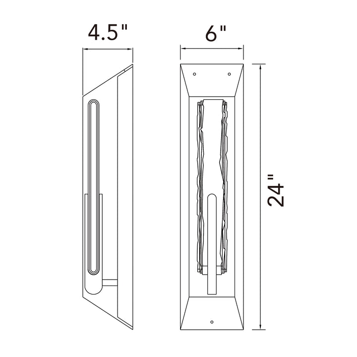 Curva - LED Outdoor Wall Light