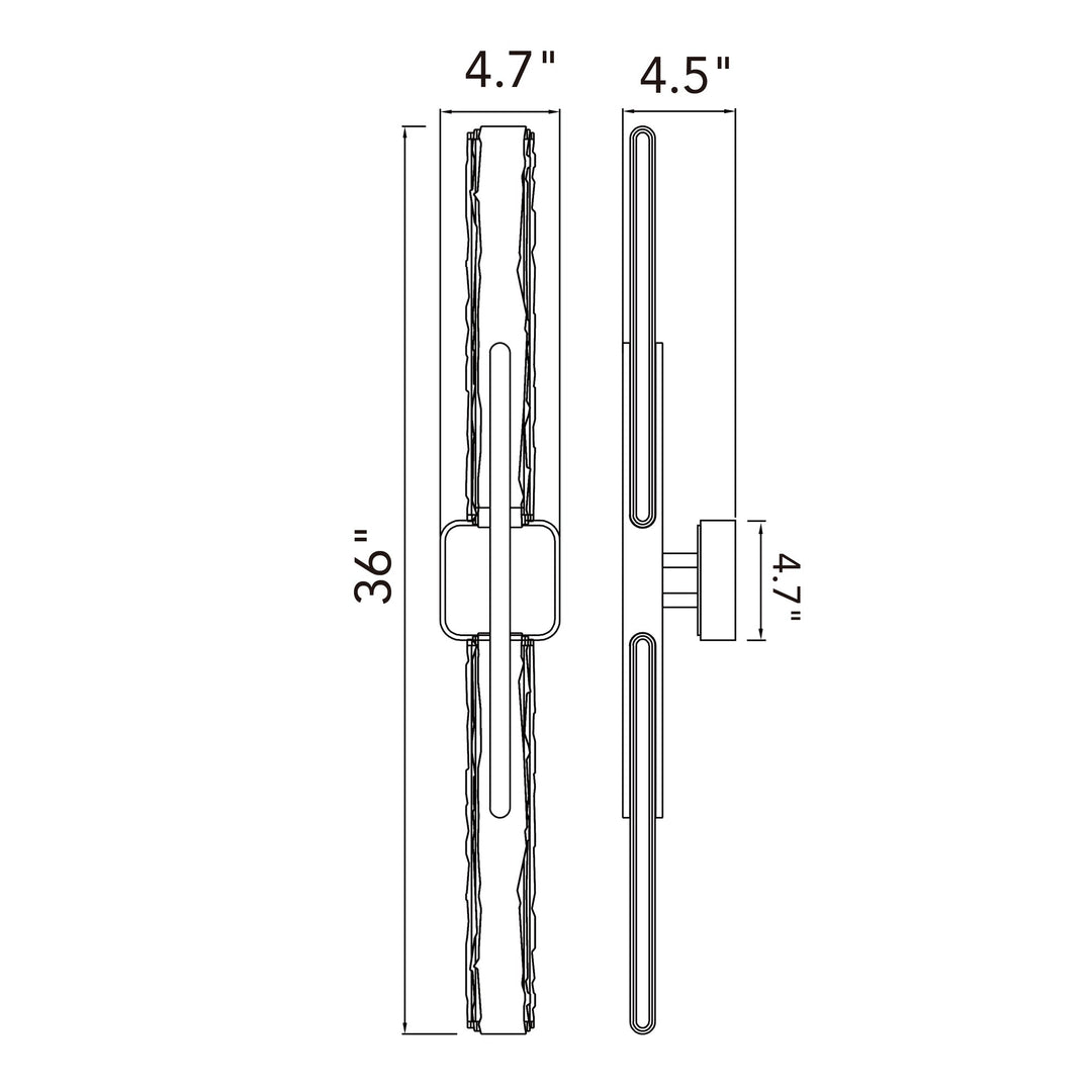 Curva - LED Outdoor Wall Light