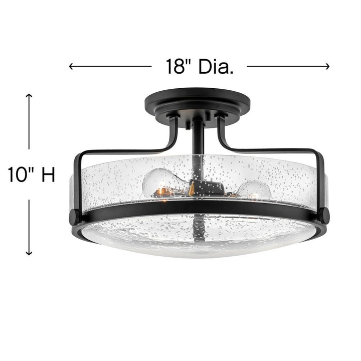 Harper Medium Semi-Flush Mount