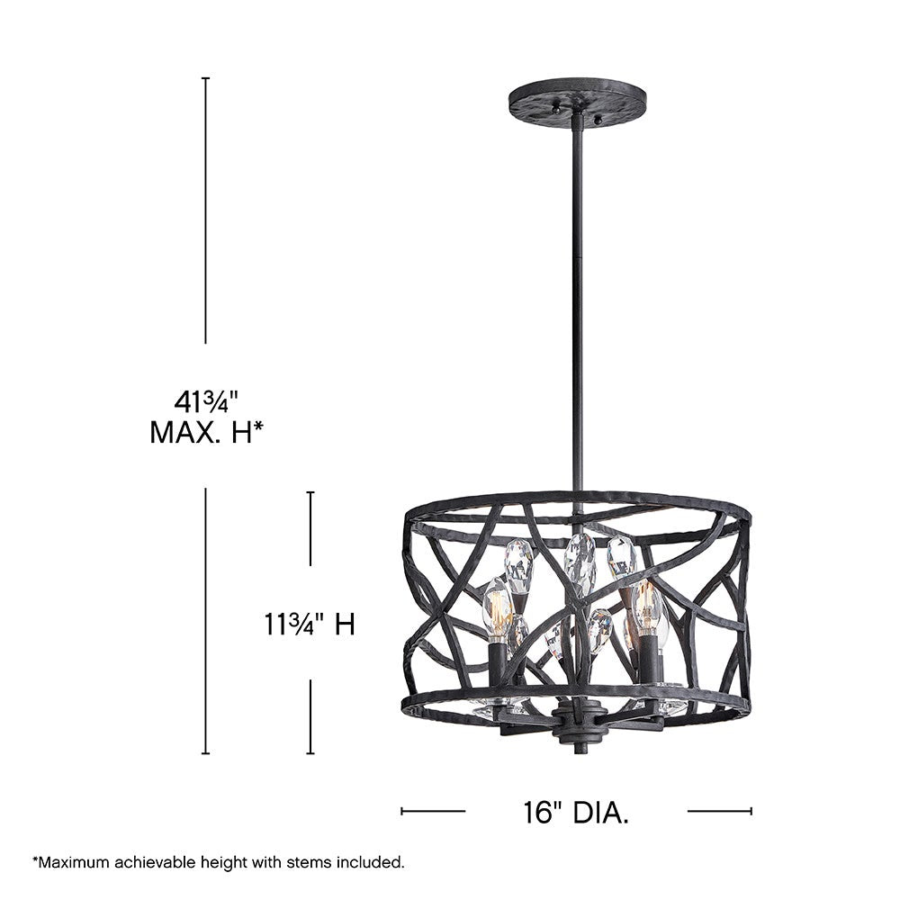 Eve Medium Convertible Flush Mount