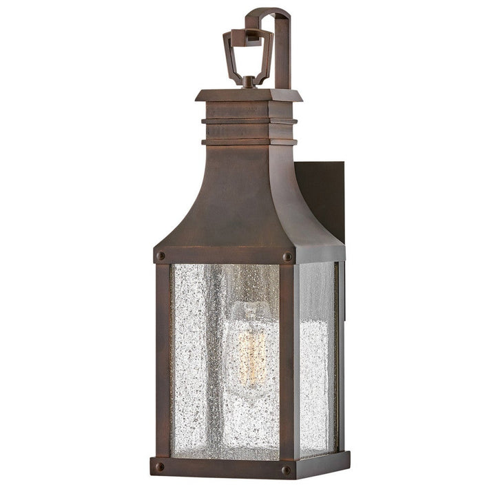 Beacon Hill Outdoor Wall Light in Blackened Copper by Hinkley