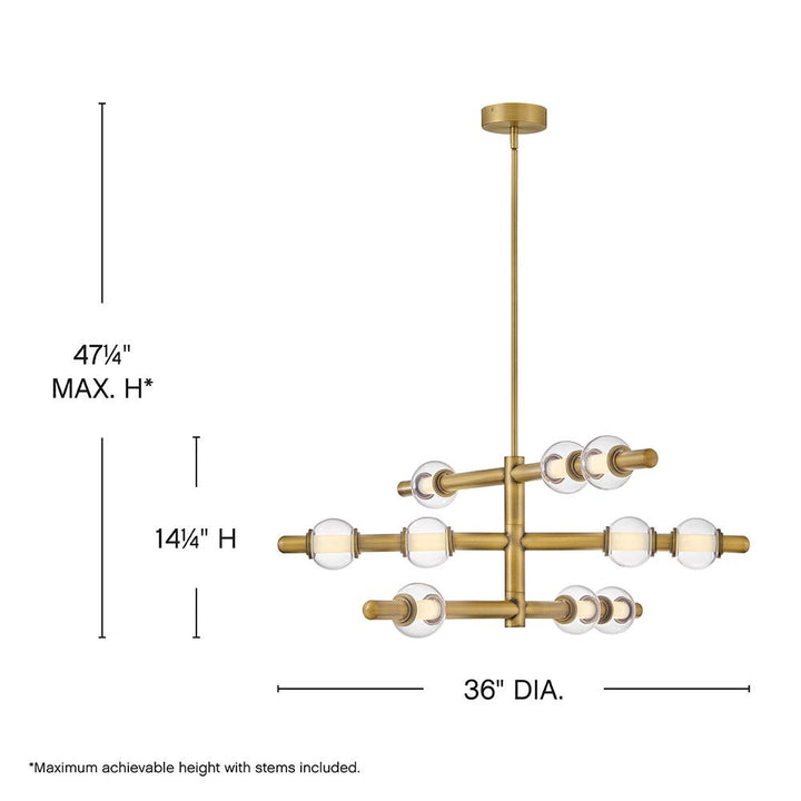 Saxon Large Chandelier