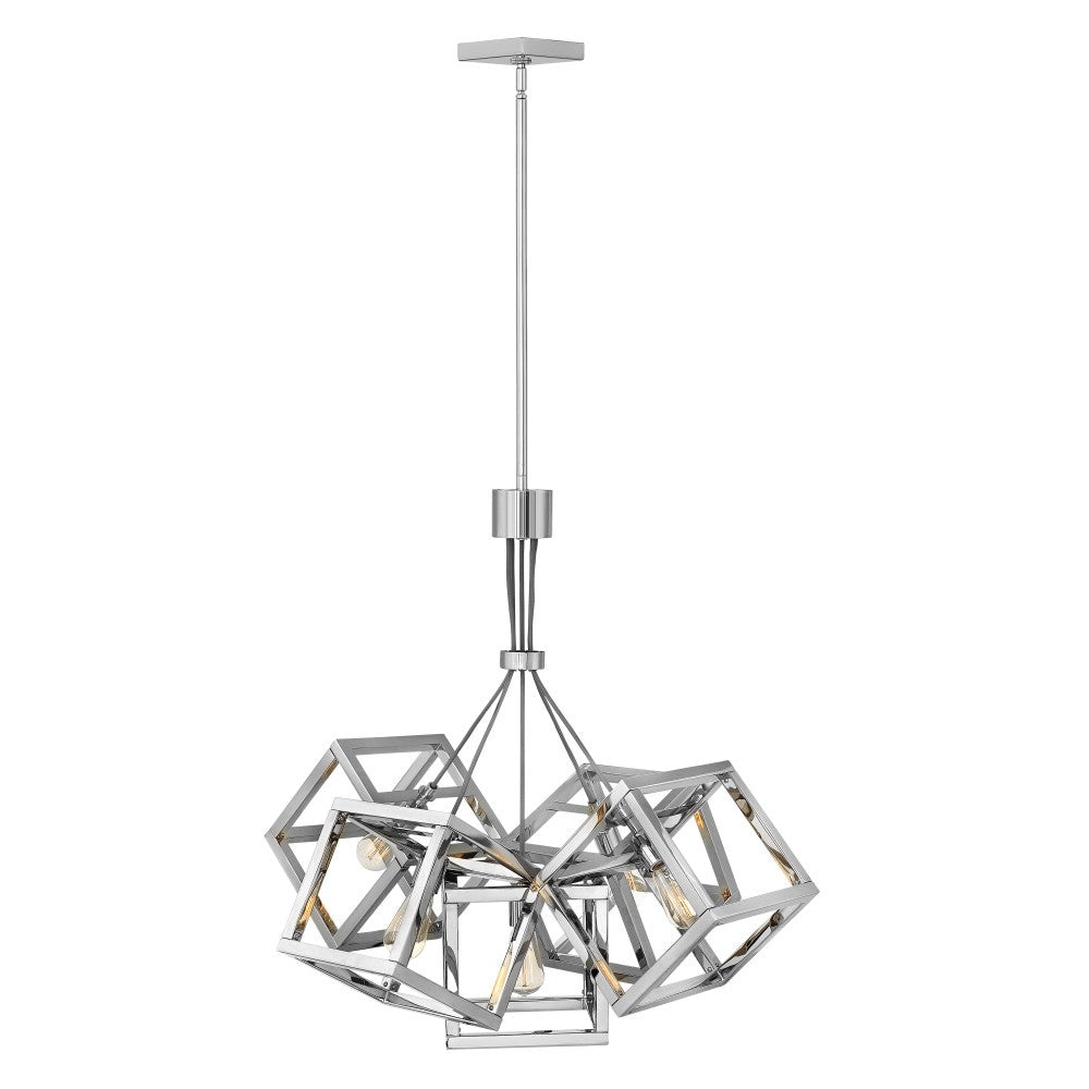 Ensemble Chandelier, Medium Single Tier Chandelier, by Hinkley