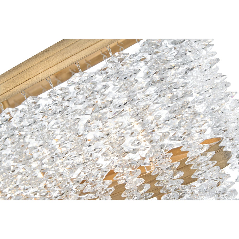 Rubina Medium Six Light Linear