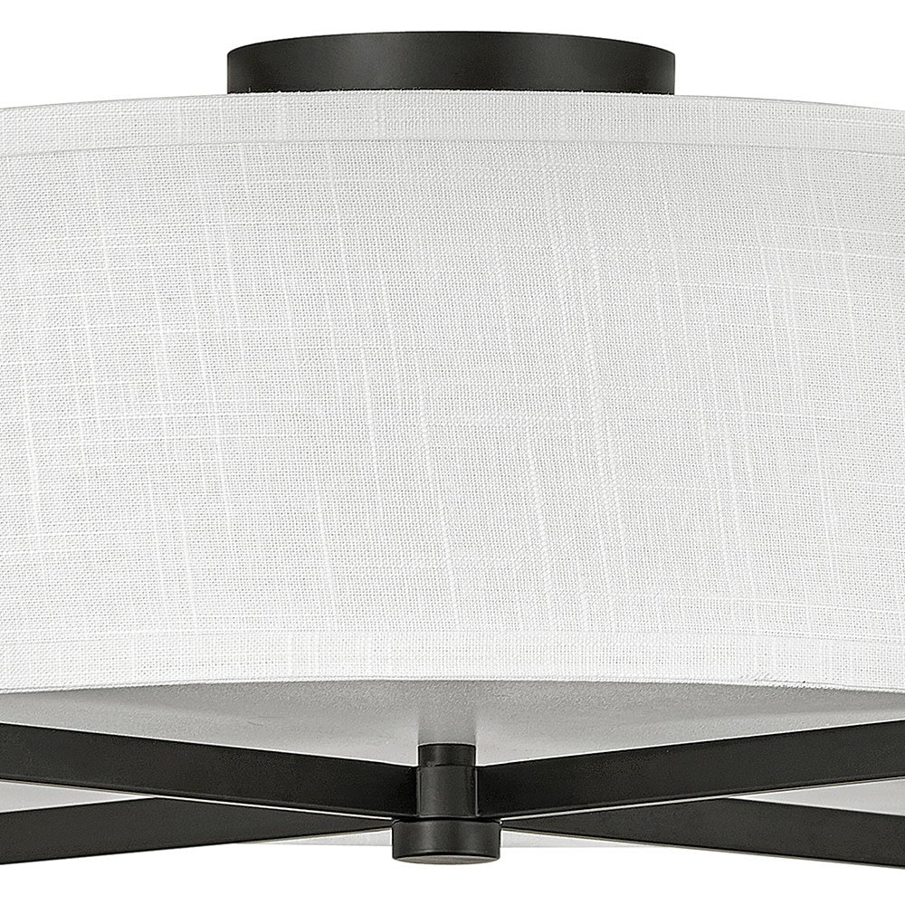 Axis Off White Semi-Flush Mount